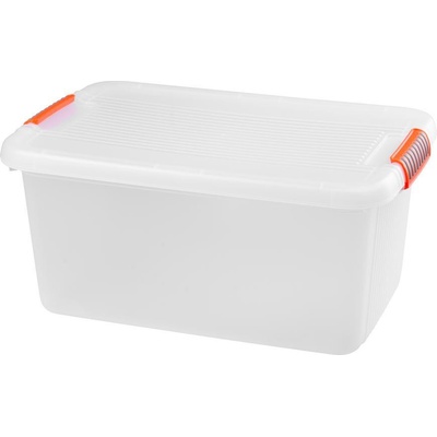 Box s vekom KIS K Latch L, biely, 39x59x28 cm