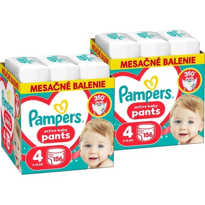 Pampers Pants 4 312 ks