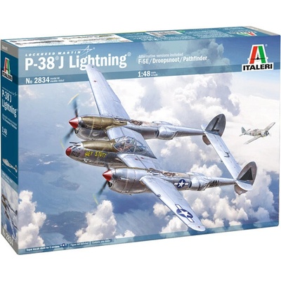 Italeri Lockheed P-38J Lightning E.T.O. 1:48