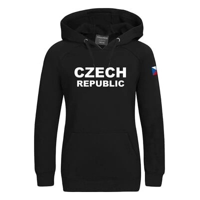 Fun Hoody Czech Jr juniorská mikina černá