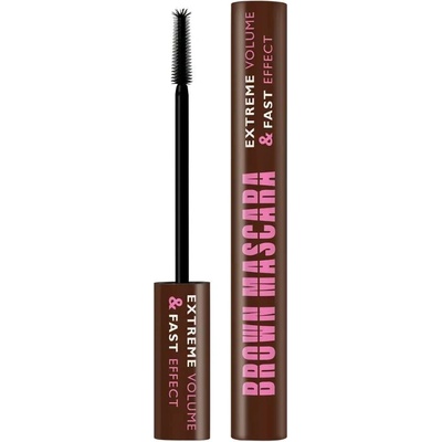 Dermacol Řasenka Extreme volume & Fast effect Brown 12,6 ml
