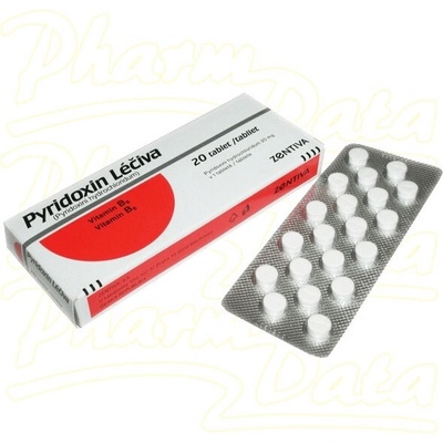 Pyridoxin 20 mg Léčiva 20 tablet