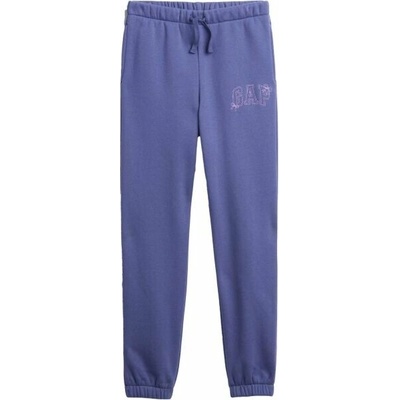 GAP V-FA LOGO HERITAGE JOGGER dívčí tepláky modrá