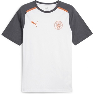 PUMA Мъжка тениска Puma Mcfc Casuals Tee T-Shirt Mens - Puma White