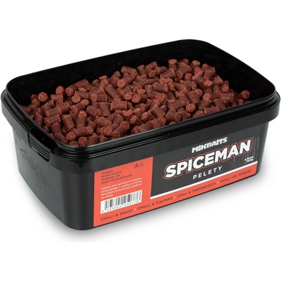 Michal Kučera MIKBAITS Mikbaits Spiceman pelety 700g - Chilli Squid 6mm