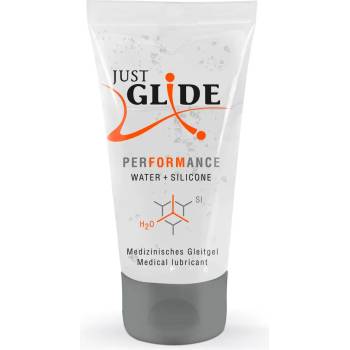 Image 1 of Just Glide Performance Water + Silicone 50ml
