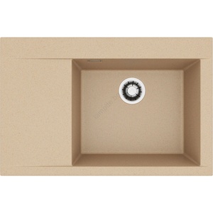 Alveus 1149501 - Кухненска мивка PURE 79x51, 5 cm гранит/кафява (AV0154) Мивка за вграждане