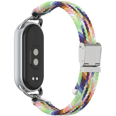 VSECHNONAMOBIL 115536 BRAIDED Nylonový řemínek pro Xiaomi Smart Band 10 / 9 / 8 COLORFUL