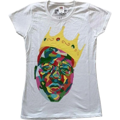 Notorious B. I. G Notorious B. I. G. Crown White L Дамски Риза (BIGTS04LW03)