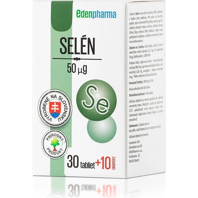 EdenPharma SELÉN 50 μg 40 tabliet