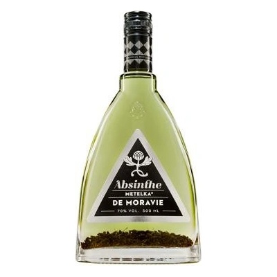 Metelka De Moravie Absinthe 70% 0,5 l (čistá fľaša)