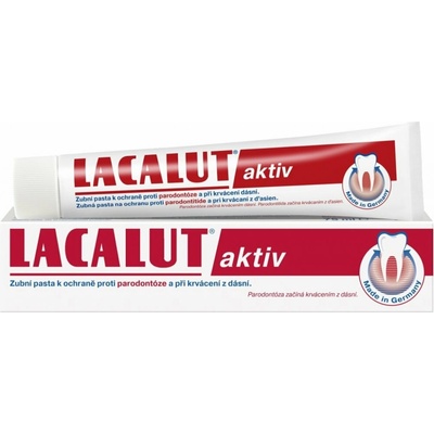 Lacalut aktiv proti paradontóze 75 ml