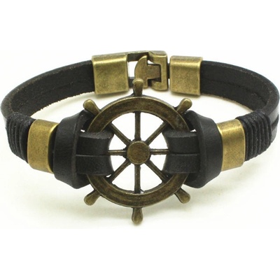 Amparo Miranda kožený s kormidlem KNC33 černý