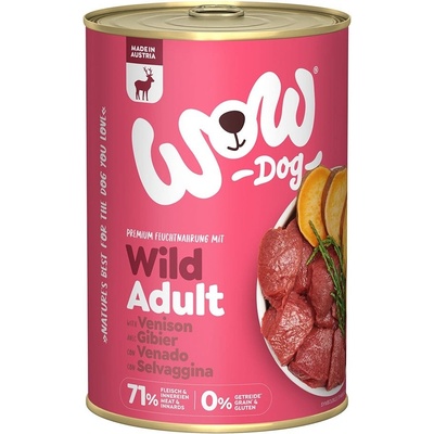 WOW Adult zvěřina 6 x 400 g