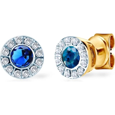 SAVICKI обеци: злато. диаманти. танзанит