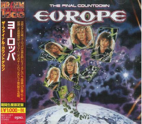 EUROPE - FINAL COUNTDOWN 1 CD