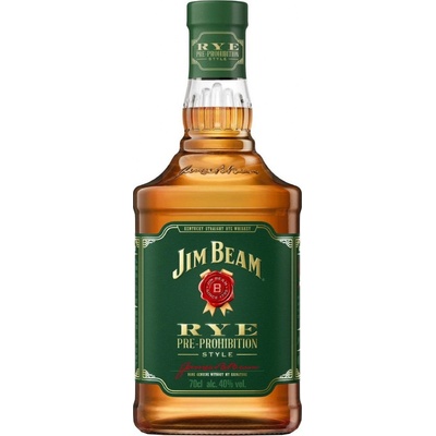 Jim Beam Rye 40% 0,7 l (čistá fľaša)