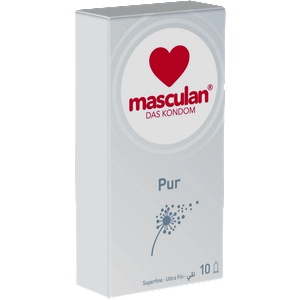 Masculan Single: Pur, 10 condoms