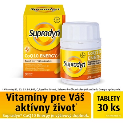 Supradyn CO Q10 Energy 30 tabliet