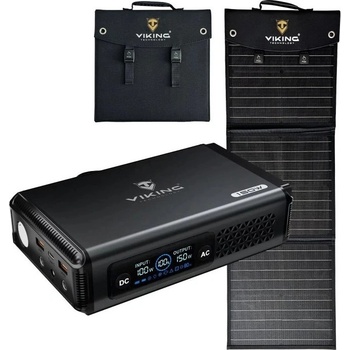Viking Technology Портативен генератор Viking VALI150 и соларен панел Viking L60 PD