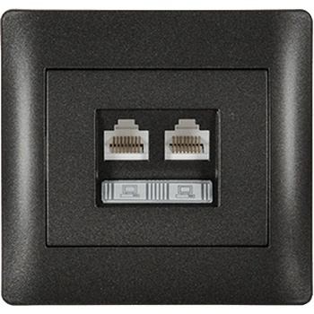 ELMARK Rhyme ДbОЕН КОМПЮТЪРЕН КОНТАКТ ГРАФИТ МЕТАЛИК (11715)