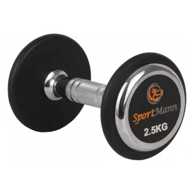 Sportmann Гумен дъмбел DELUXE Sportmann 2.5 кг