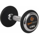 Sportmann Гумен дъмбел DELUXE Sportmann 2.5 кг
