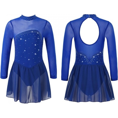 Trikot na krasobruslení Nova modrá – Zboží Mobilmania