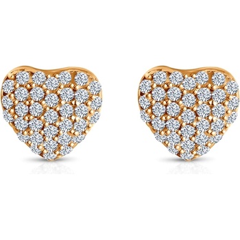 SAVICKI Обеци Savicki: злато, цирконий