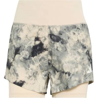 adidas Дамски шорти за бягане adidas Women's Adi365 Spray Dye 2in1 Shorts Running shorts - Crystal Linen - размер XL (112-4470-0116)