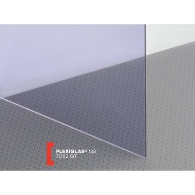 Röhm Plexisklo Plexiglas GS 3 mm 7C82 propustnost 49% 1010 x 2030 mm šedé 1 ks