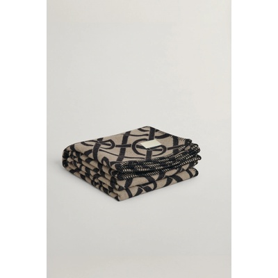Gant deka G-PATTERN THROW COLD BEIGE 130X180