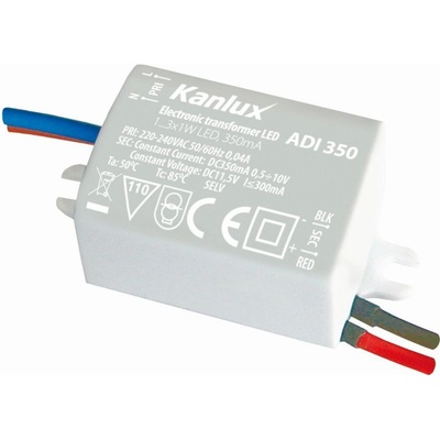 Kanlux, ADI 350 1-3W Elektronický transformátor pro napájení LED svítidel, 01440