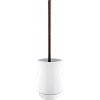 Nimco Lada - samostatně stojící WC kartáč, keramika + staroměď