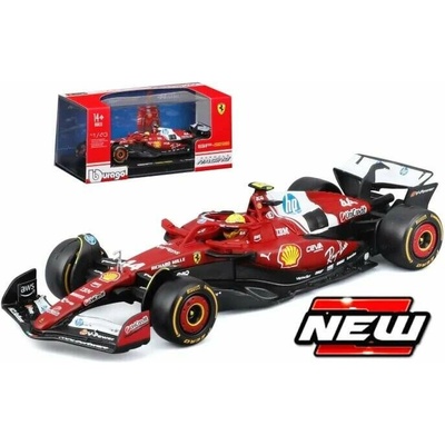 BBurago Signature Model Scuderia Ferrari SF25 44 Lewis Hamilton 2025 1:43