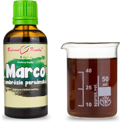 Bylinné kapky Marco bylinné kvapky tinktúra 50 ml