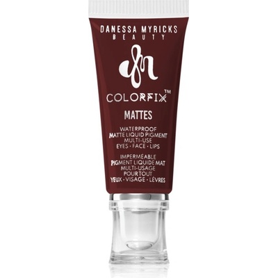 Danessa Myricks Beauty Colorfix Mattes multifunkční líčidlo pro oči rty a tvář Vamp 10 ml