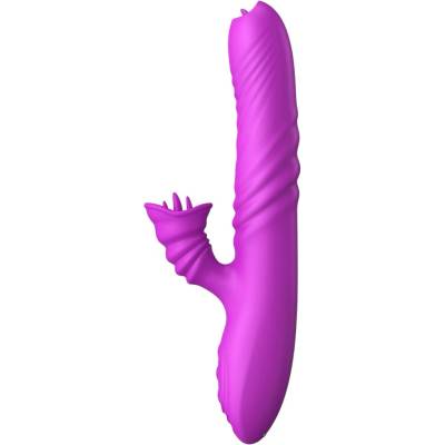 BoT Vibrátor-Angelia USB 3 funkce tahu 20 vibrací