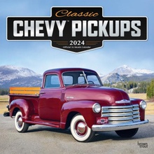 Classic Chevy Pickups Square Foil 2024