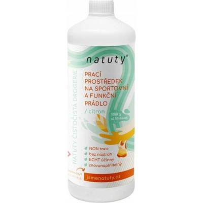 Natuty prací prostředek sport Citron 1 l