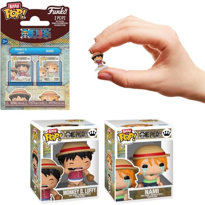 Funko Bitty POP! 2-Pack One Piece - Monkey D. Luffy & Nami