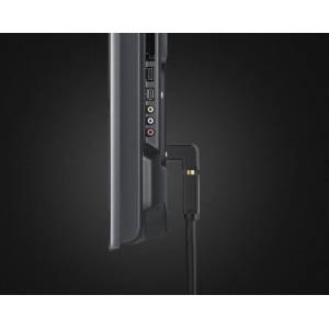  Адаптер от мъжко HDMI към женско HDMI - Ugreen Angled 4K HDMI Male to HDMI Female Adapter Bottom (черен) (20109)