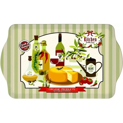 Easy Life Plastový servírovací tác Kitchen 38x23 cm