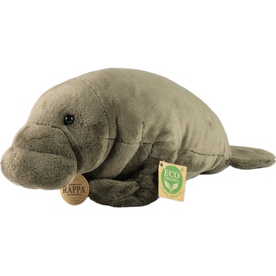 Rappa Плюшена играчка Rappa Еко приятели - Ламантин /Морска крава/, 40 cm (251618)