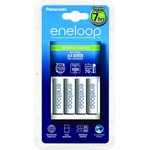 Panasonic Зарядно за Panasonic BQ-CC17 NiMH батерии и 4 батерии Eneloop AA (8014668) Зарядно за батерии