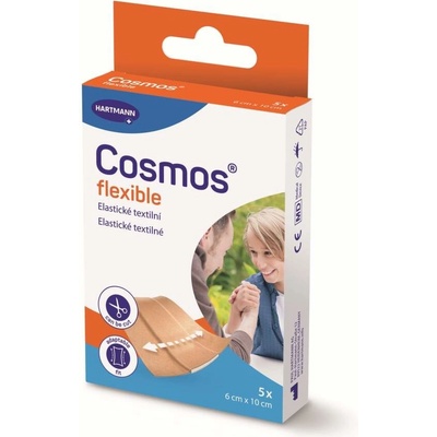 Cosmos Flexible pružná náplast 6 x 10 cm 5 ks