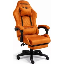 Gordon G1176 semišové čierno-oranžové