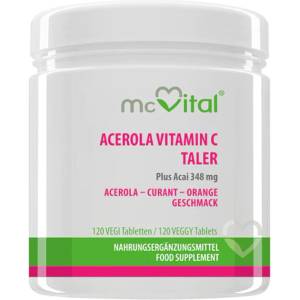 Vitabay McVital ® Витамин С + Aцерола и Aкай 120 таблетки | Vitabay (MV1027)