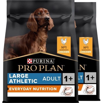 PRO PLAN LARGE ADULT Athletic Everyday Nutrition пиле 2 x 14 кг