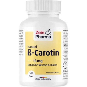Zein Pharma Natural Beta-Carotene 15 mg [90 капсули]
